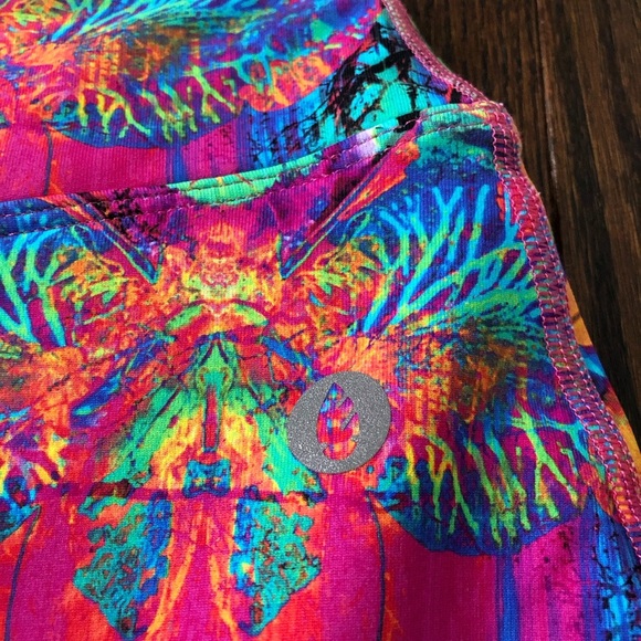 Dona Jo Women’s 2/L Multi-Colored Pickleball/Tennis Ruffled Skort w/Pockets -EUC - Picture 4 of 14